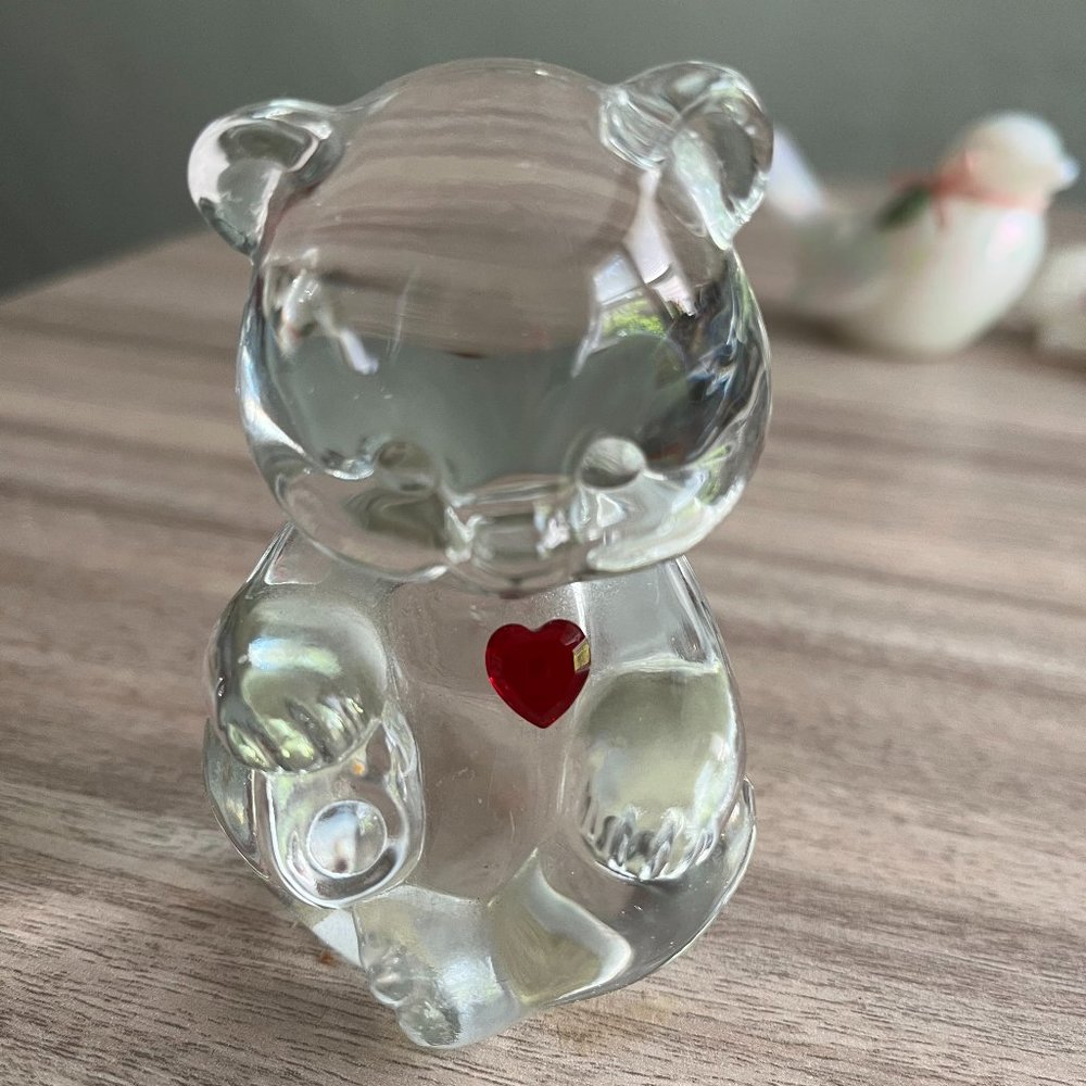 FENTON BEAR WITH RED HEART